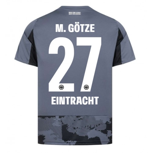 Eintracht Frankfurt Mario Gotze #27 Replika Tredje Tröja 2025-26 Kortärmad Eintracht Frankfurt Mario Gotze #27 Replika Tredje Tröja 2025-26 Kortärmad